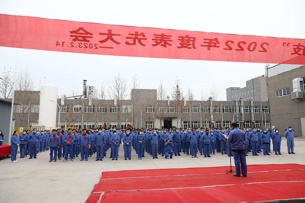 公司召開(kāi)2022年度表先大會(huì)